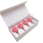 4pcs Rubber Bulb Glass Suction Cups/Rubber suction glass cupping set/Rubber Vacuum Cupping Set