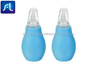 Blue PVC / TPE Baby Nasal Aspirators Medical Grade Light Weight
