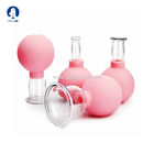 4 Pcs Rubber Vacuum Cupping Eye Face Massage Cups Skin Chineses Therapy Cupping Lifting Anti Cellulite Cans Vacuum Jar